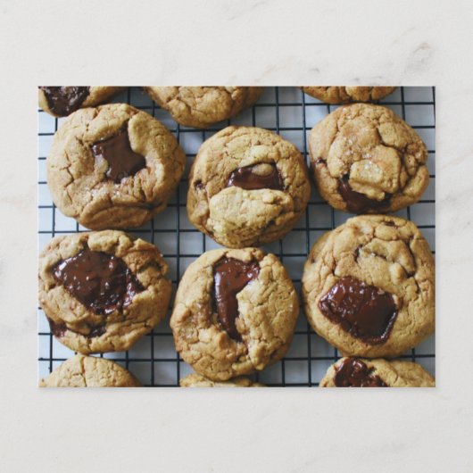 Carte Postale Cookies de chips au chocolat (Devant)