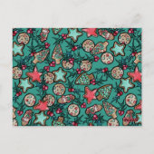 Carte Postale Cookies de Noël (Dos)