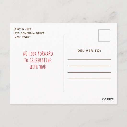 Carte Postale Cookies de Noël et cacao Bleu d'anniversaire (Dos)