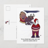 Carte postale Cookies Holiday (Devant / Derrière)