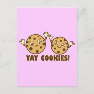 Carte Postale Cookies, Yay