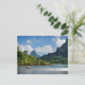 Carte Postale Cook's Bay, Moorea, Polynésie française (Debout devant)