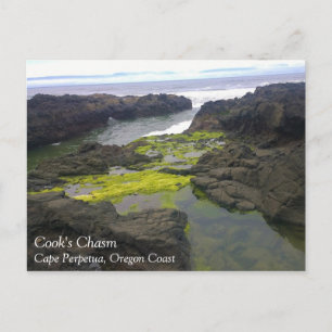 Carte Postale Cook's Chasm, cap Perpetua, Oregon