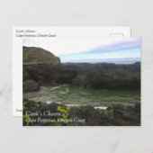 Carte Postale Cook's Chasm, cap Perpetua, Oregon (Devant / Derrière)