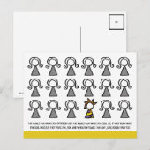 Carte postale cool (Devant / Derrière)