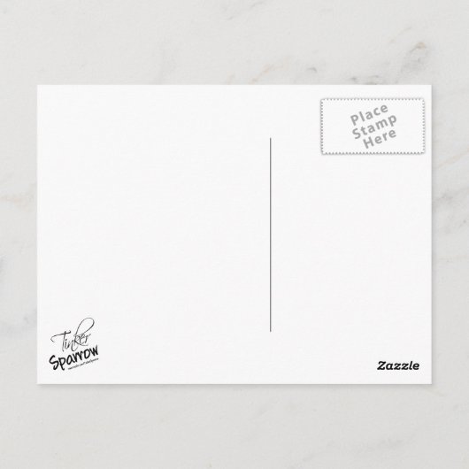 Carte Postale Cool Aqua et Grey Triangle Grunge (Dos)