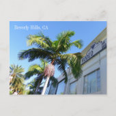 Carte postale cool Beverly Hills ! (Devant)