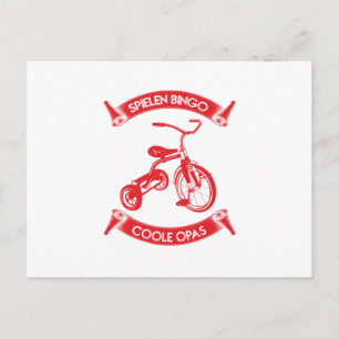 Carte Postale Cool Bike Design
