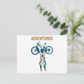 Carte Postale Cool Biker (Debout devant)