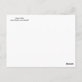 Carte Postale Cool Blue Robot Cadeaux Nouveautés (Dos)