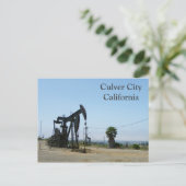 Carte postale cool Culver City/Oil Rig ! (Debout devant)