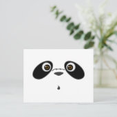 Carte Postale cool dessin de Panda mignon par Kanjiz (Debout devant)