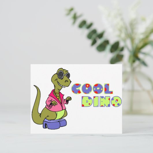 Carte Postale Cool Dino (Debout devant)