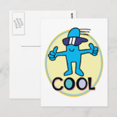 Carte Postale Cool Dude (Devant / Derrière)