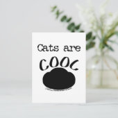 Carte Postale Cool Empreinte de patte (Debout devant)