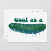 Carte Postale Cool en tant que Concombre (Devant / Derrière)