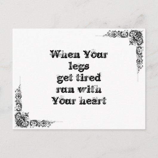 Carte Postale Cool grande sagesse simple philosophie phrase de t (Devant)