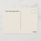 Carte Postale Cool grange et tracteur ajouter du texte Agriculte (Dos)