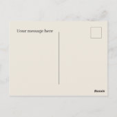 Carte Postale Cool grange et tracteur ajouter du texte Agriculte (Dos)