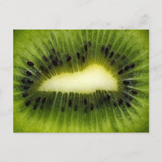 Carte Postale Cool Green Kiwi Fruit (Devant)