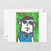 Carte Postale Cool Guy (Devant / Derrière)