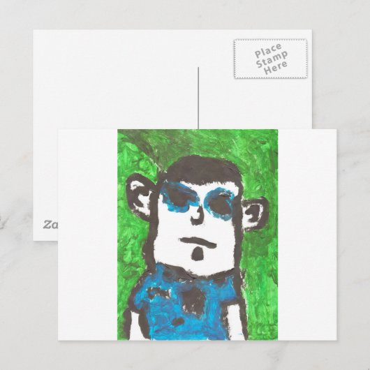 Carte Postale Cool Guy (Devant / Derrière)