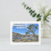 Carte postale cool Joshua Tree ! (Debout devant)