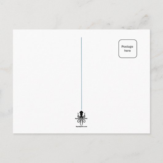 Carte Postale Cool Kitty (Dos)