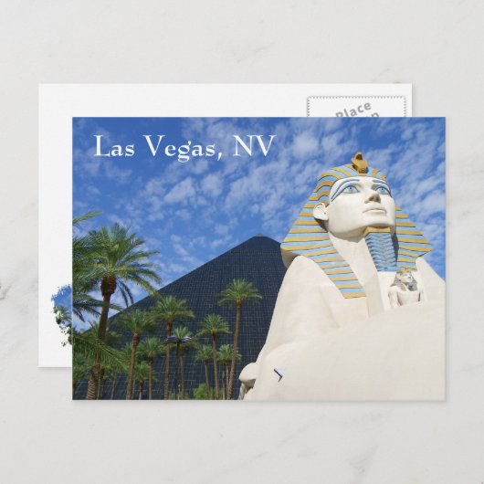 Carte postale Cool Las Vegas ! (Devant / Derrière)