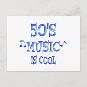 Carte Postale Cool les années 50
