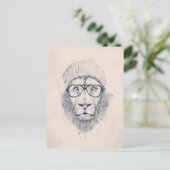 Carte Postale Cool lion (Debout devant)