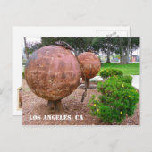 Carte postale cool Los Angeles ! (Devant / Derrière)