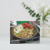 Carte postale cool Los Angeles Street Food ! (Debout devant)