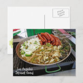 Carte postale cool Los Angeles Street Food ! (Devant / Derrière)