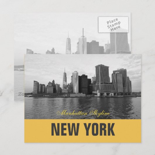 Carte Postale Cool Manhattan (Devant / Derrière)