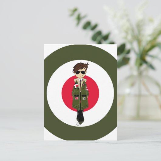 Carte Postale Cool Mod (Debout devant)