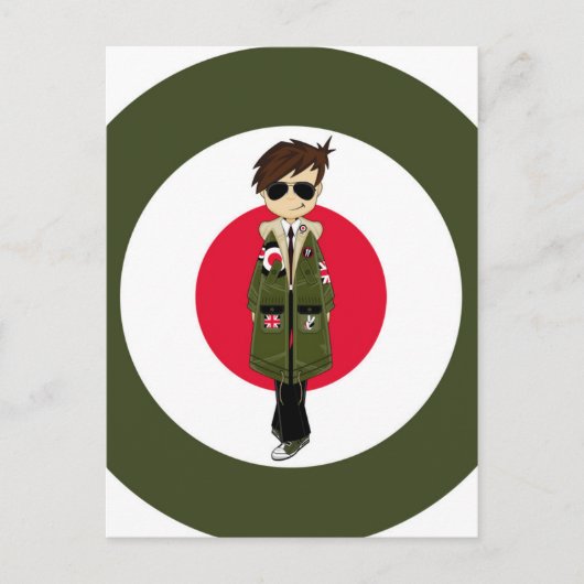 Carte Postale Cool Mod (Devant)