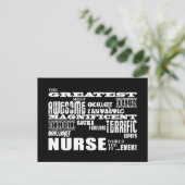 Carte Postale Cool Moderne Infirmières Amusantes : Plus grand mo (Debout devant)