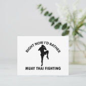 Carte Postale cool Muay thai (Debout devant)