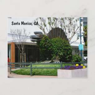 Carte postale cool Père Noël Monica !