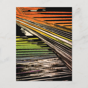 Carte Postale Cool Rainbow Bandana