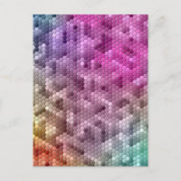 cool Rainbow Color Mosaic