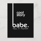 Carte Postale Cool Story Babe (Devant)