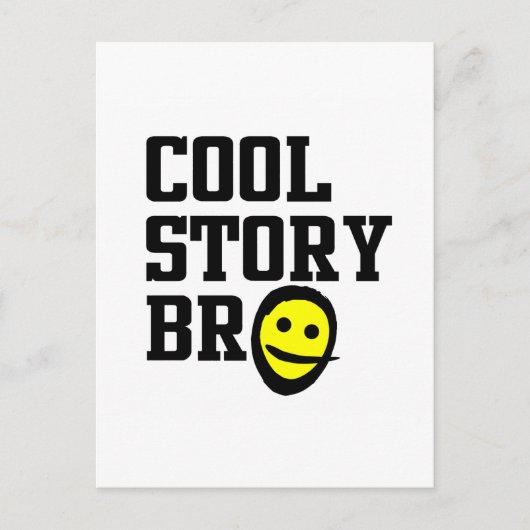 Carte Postale Cool Story Bro (Devant)