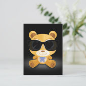 Carte Postale Cool Teddy Bear (Debout devant)