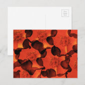 Carte Postale Cool, tendance, unique art numérique de motif de f (Devant / Derrière)