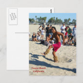 Carte postale cool Venice Beach ! (Devant / Derrière)