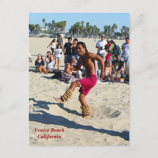Carte postale cool Venice Beach ! (Devant)