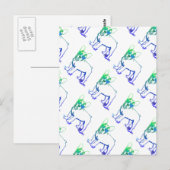 Carte Postale Cool Welpe (Devant / Derrière)