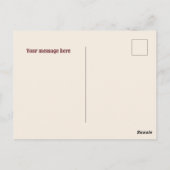 Carte Postale Cool Western campfire ajouter un message (Dos)